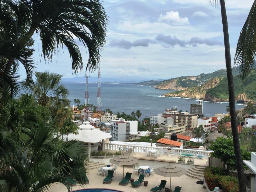 Villa Palmitas Acogedor Departamento Nivel Piscina Gigante Jardines Acapulco Kültér fotó