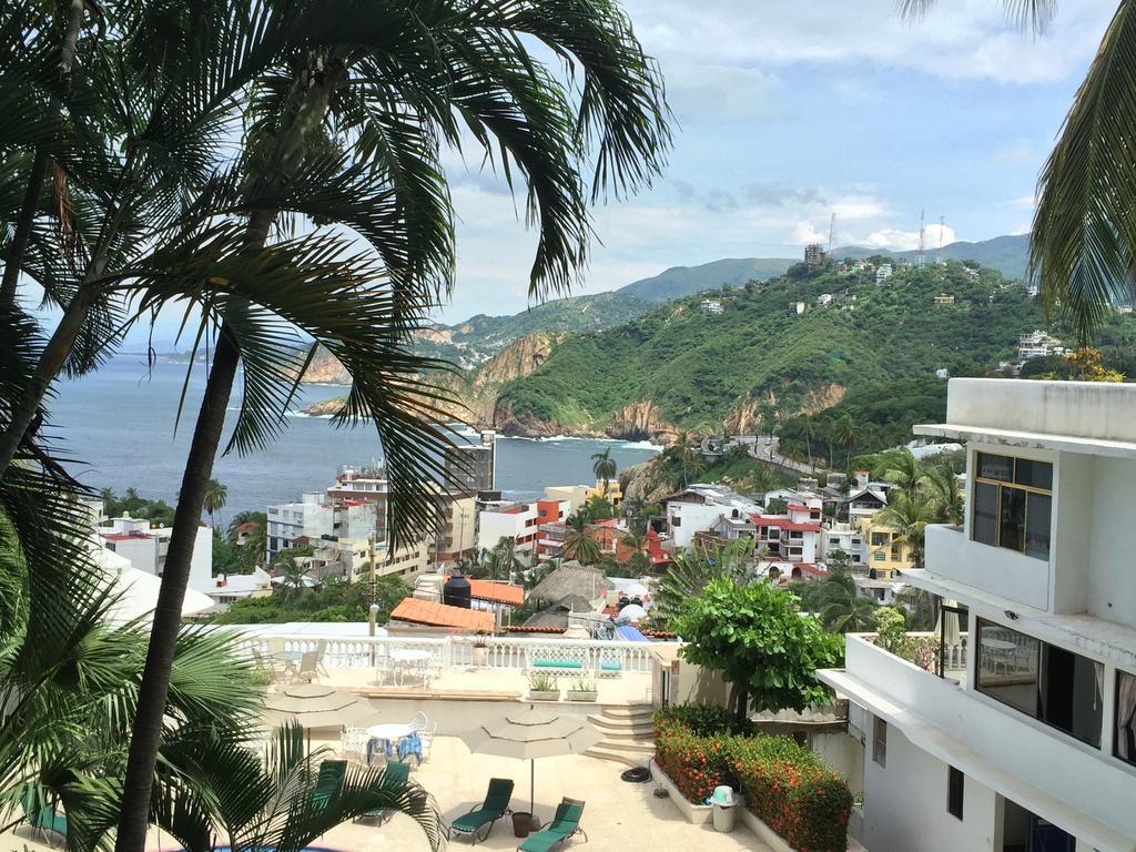 Villa Palmitas Acogedor Departamento Nivel Piscina Gigante Jardines Acapulco Kültér fotó