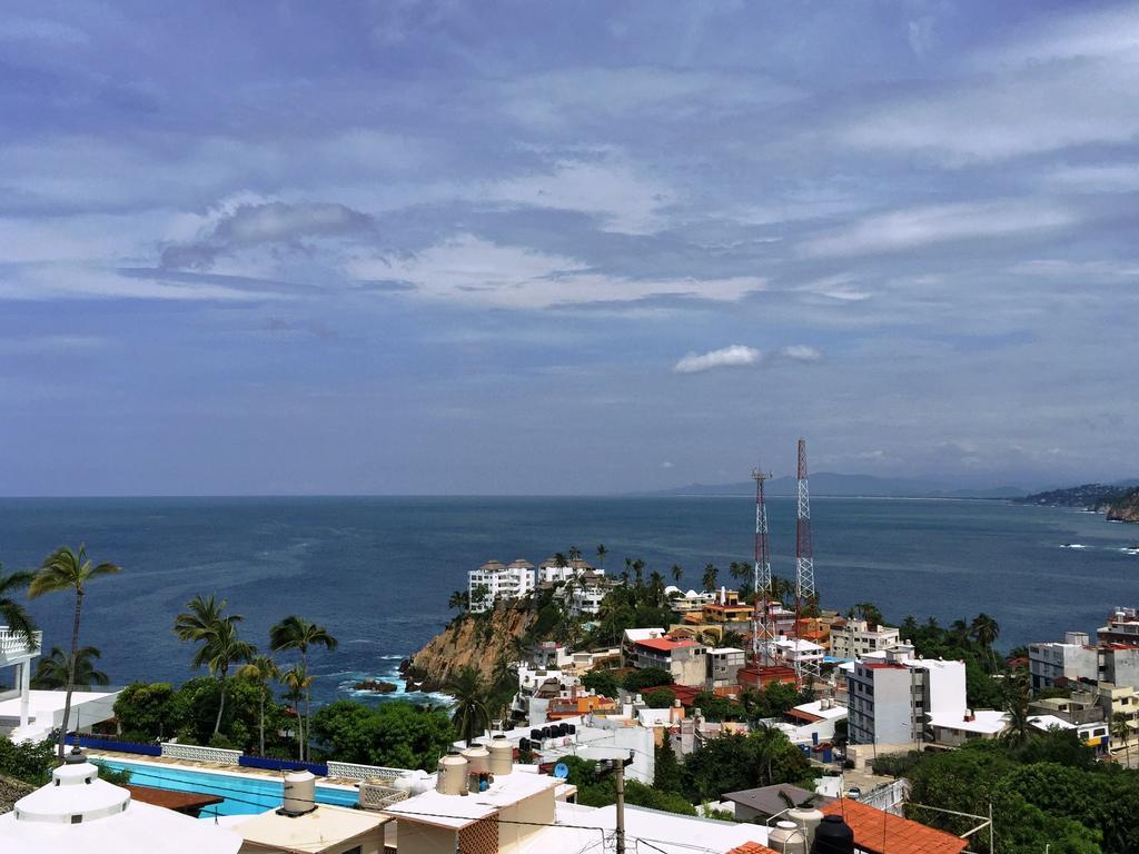 Villa Palmitas Acogedor Departamento Nivel Piscina Gigante Jardines Acapulco Kültér fotó