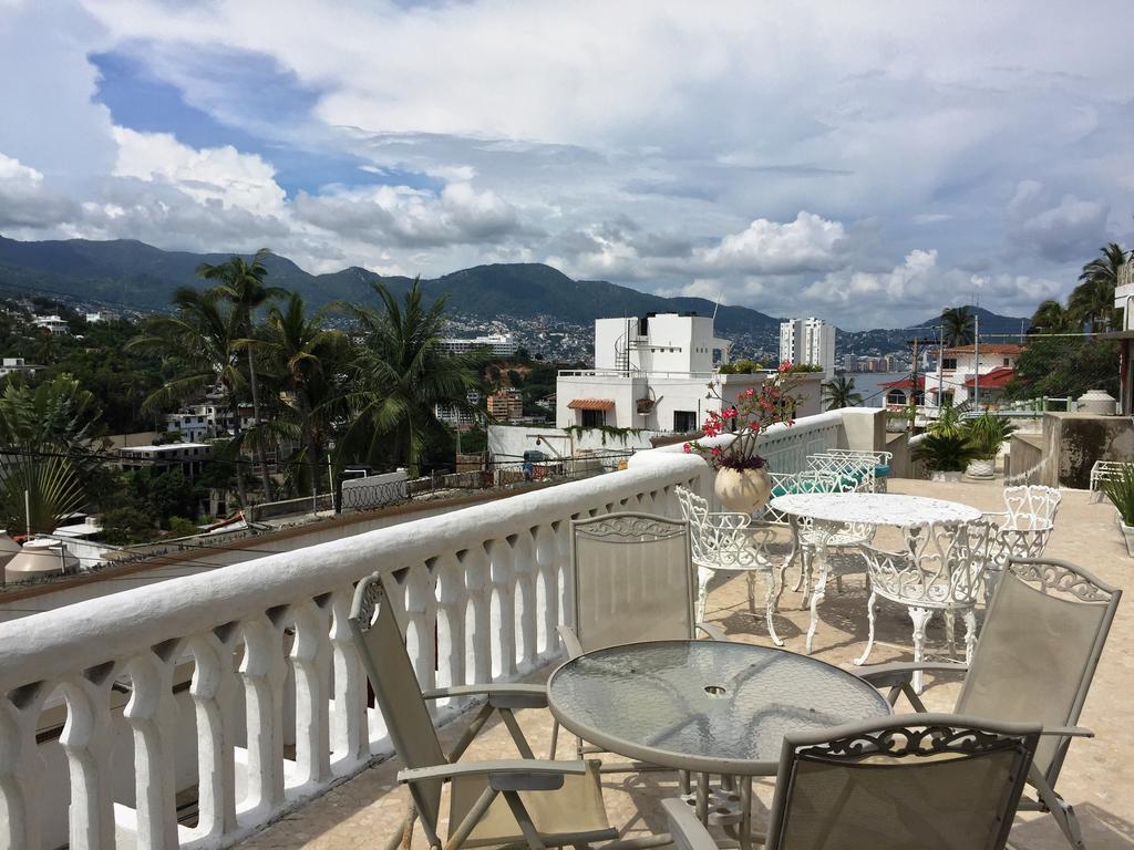 Villa Palmitas Acogedor Departamento Nivel Piscina Gigante Jardines Acapulco Kültér fotó